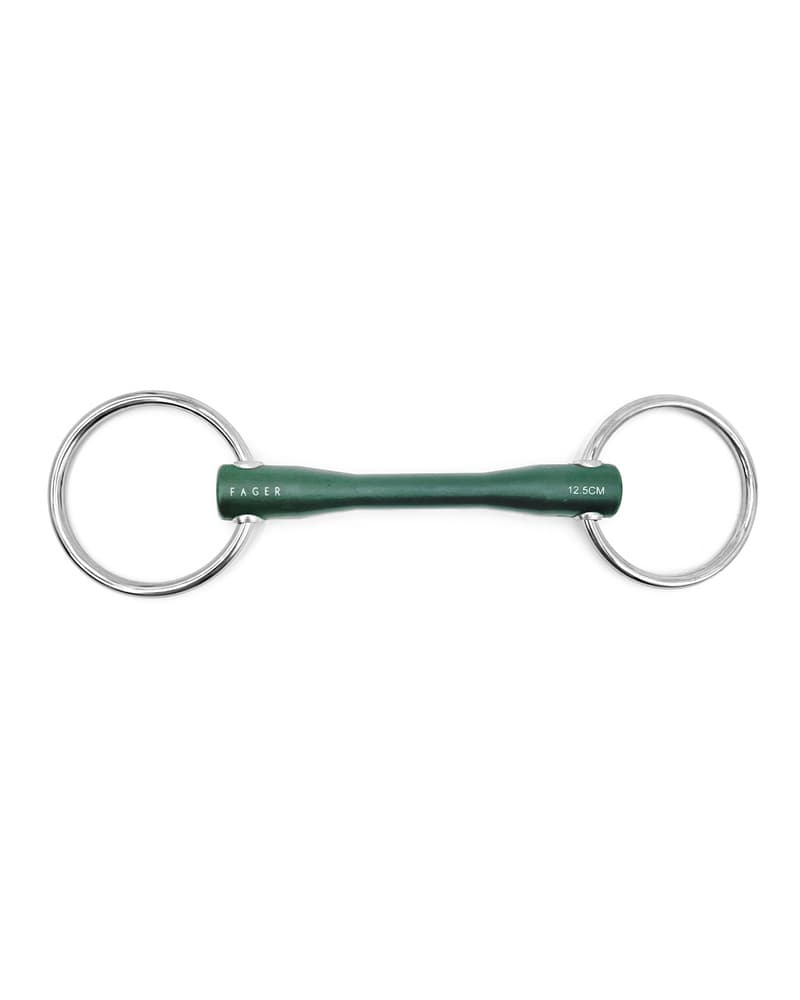 Fager Nicole Soft Rubber bit Watertrens Watertrens - Maddelin Equestrian Fager