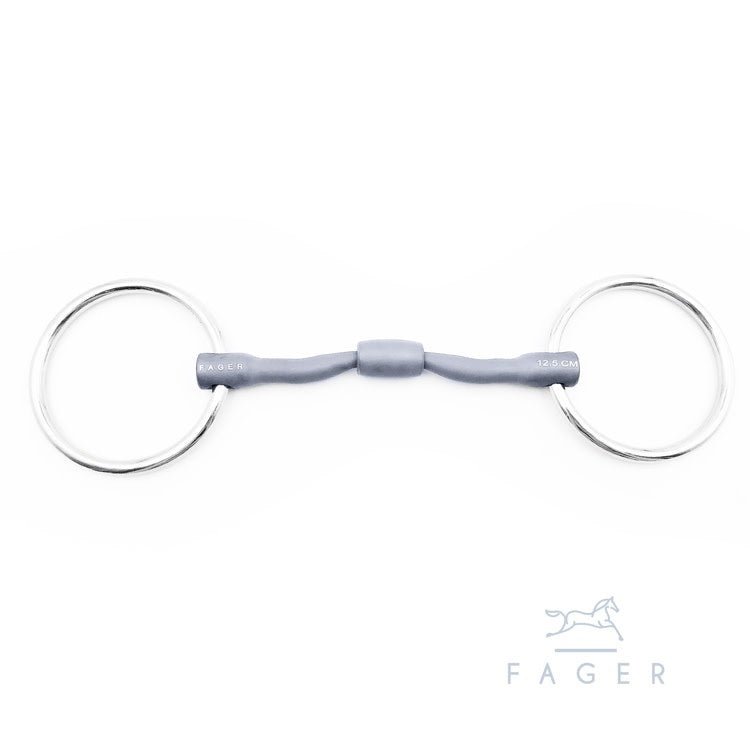 Fager Nina Titanium Barrel Losse ringen Watertrens - Maddelin Equestrian Fager