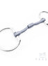 Fager Nina Titanium Fixed Rings Bus, D, Eggbutt,... - Maddelin Equestrian Fager