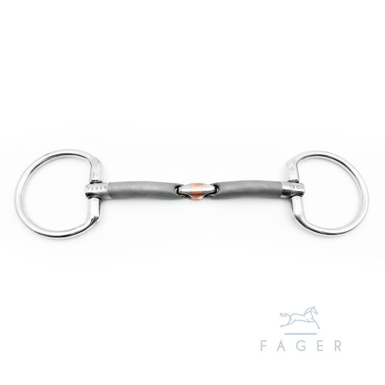 Fager Oliver Sweet iron Onderlegtrens Fixed rings Onderlegtrens - Maddelin Equestrian Fager