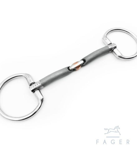 Fager Oliver Sweet iron Onderlegtrens Fixed rings Onderlegtrens - Maddelin Equestrian Fager