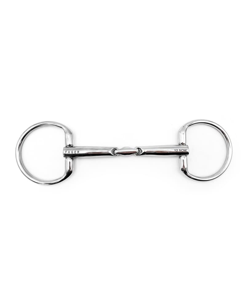 Fager Rune Fixed rings bit Bus, D, Eggbutt,... - Maddelin Equestrian Fager