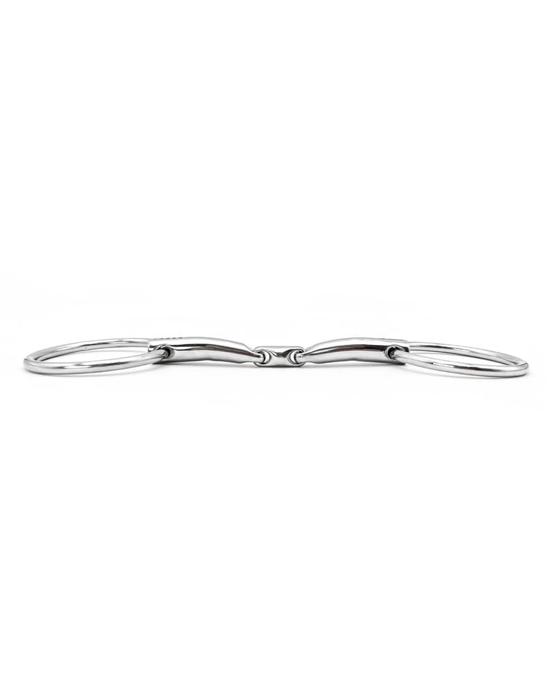 Fager Rune Watertrens – Dubbelgebroken Losse Ringen RVS Watertrens - Maddelin Equestrian Fager