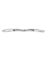 Fager Rune Watertrens – Dubbelgebroken Losse Ringen RVS Watertrens - Maddelin Equestrian Fager