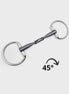 Fager Thilde Titanium Fixed rings Bit Bus, D, Eggbutt,... - Maddelin Equestrian Fager