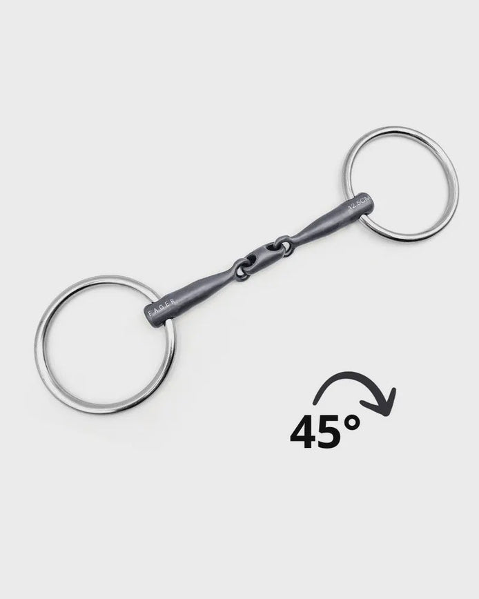 Fager Thilde Titanium Losse ringen Bit Watertrens - Maddelin Equestrian Fager