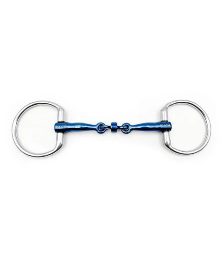 Fager Titanium Roller Eggbutts bit - BIANCA Bus, D, Eggbutt,... - Maddelin Equestrian Fager