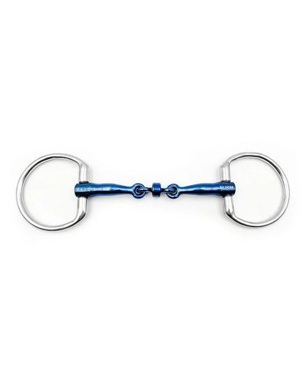 Fager Titanium Roller Eggbutts bit - BIANCA Bus, D, Eggbutt,... - Maddelin Equestrian Fager