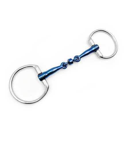 Fager Titanium Roller Eggbutts bit - BIANCA Bus, D, Eggbutt,... - Maddelin Equestrian Fager