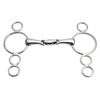 Feeling Anatomic Pessoa 4 ringen 18mm 13,5 cm 3ring, Beval, Kimblewick, RNF, Butterfly,... - Maddelin Equestrian Feeling