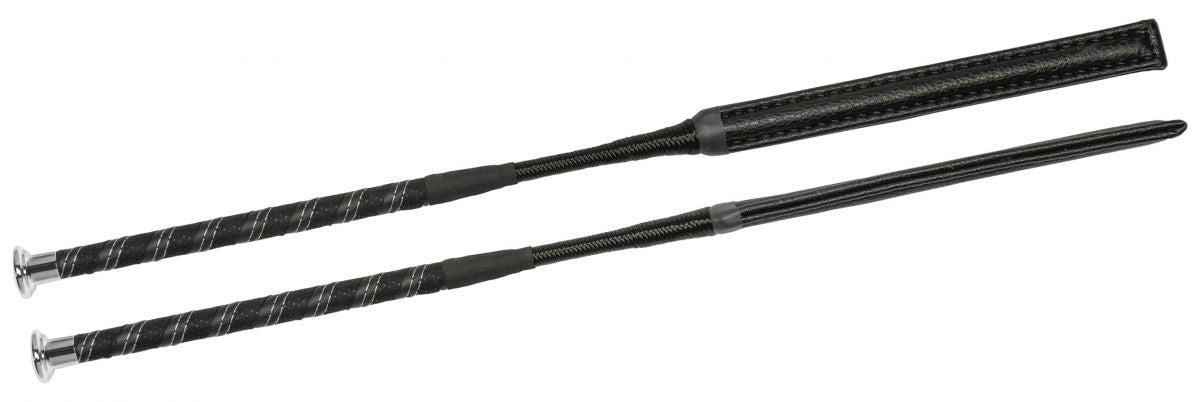 Fleck Nylon Weave Soft Wrapped Grip With Cushion Flap Springzwepen - Maddelin Equestrian Fleck