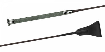 Fleck Nylon weave, SoftTex grip, Design - mushroom cap Springzwepen - Maddelin Equestrian Fleck