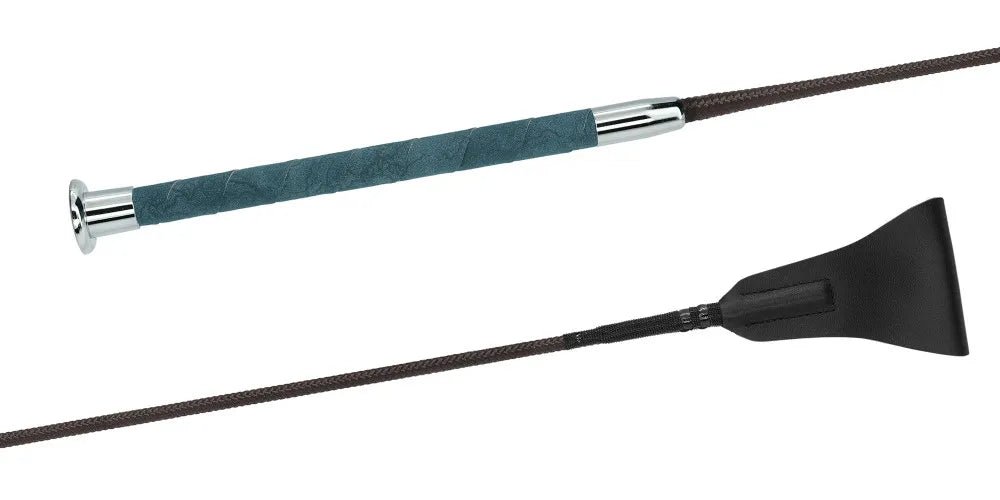 Fleck Nylon weave, SoftTex grip, Design - mushroom cap Springzwepen - Maddelin Equestrian Fleck