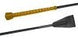 Fleck Nylon zweep met ergonomische lederen grip Springzwepen - Maddelin Equestrian Fleck