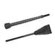 Fleck Nylon zweep met ergonomische lederen grip Springzwepen - Maddelin Equestrian Fleck