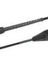 Fleck Nylon zweep met ergonomische lederen grip Springzwepen - Maddelin Equestrian Fleck