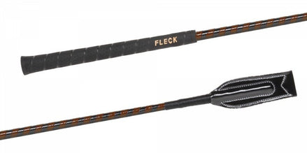 Fleck Patent synthetic leather wrapped, FLECK - grip 55cm Springzwepen - Maddelin Equestrian Fleck