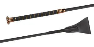 Fleck SilkTouch CRYSTAL Coffee wikkelgrip Springzwepen - Maddelin Equestrian Fleck
