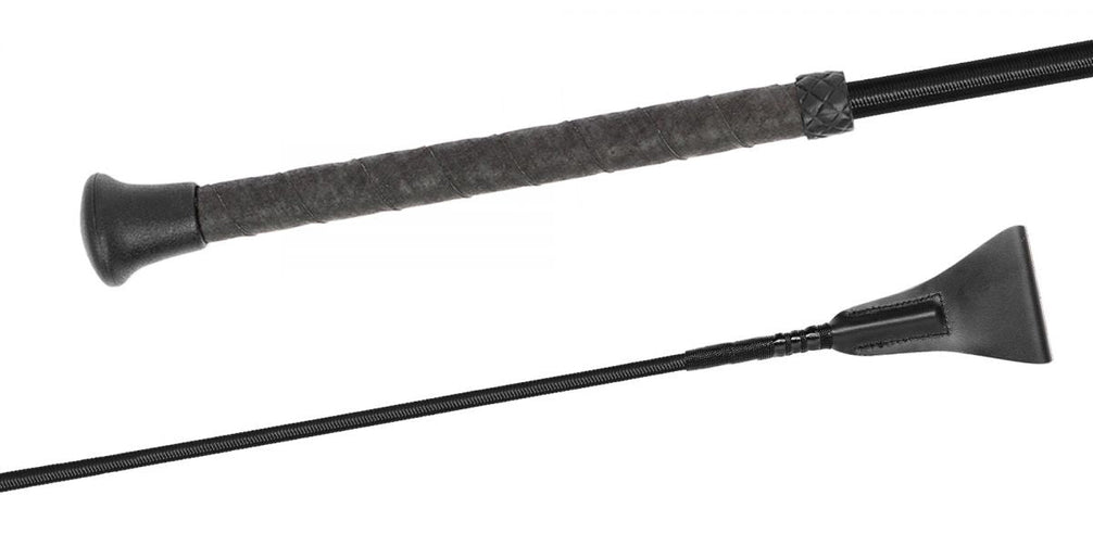 Fleck Springzweep met Geweven Nylon Omslag en UltraSoft - greep Springzwepen - Maddelin Equestrian Fleck
