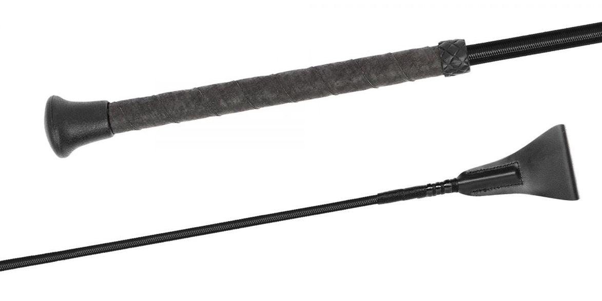 Fleck Springzweep met Geweven Nylon Omslag en UltraSoft - greep Springzwepen - Maddelin Equestrian Fleck