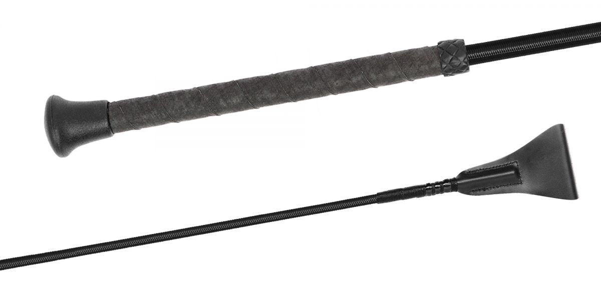 Fleck Springzweep met Geweven Nylon Omslag en UltraSoft - greep Springzwepen - Maddelin Equestrian Fleck