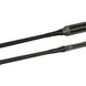 Fleck Whip Nylon wrapped 24cm Grip Cushion Flap Black Springzwepen - Maddelin Equestrian Fleck