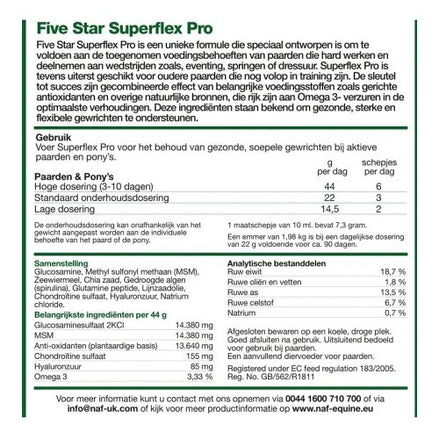 Naf Superflex Pro Omega 3.6kg Pellets