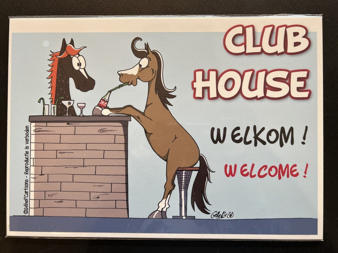 FR8MAN Humoristische Stalborden NL Stalbenodigdheden - Maddelin Equestrian FR8MAN