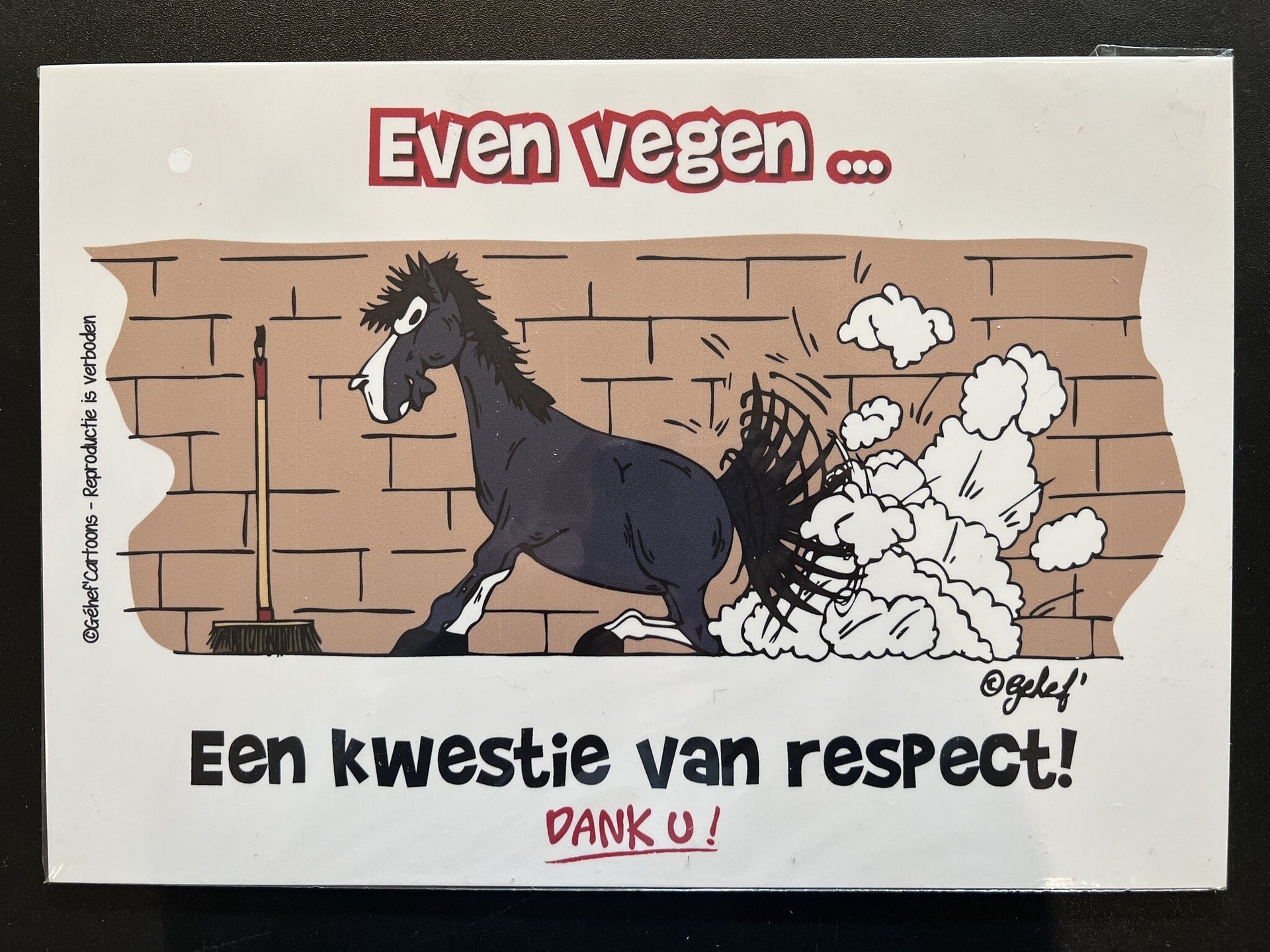 FR8MAN Humoristische Stalborden NL Stalbenodigdheden - Maddelin Equestrian FR8MAN