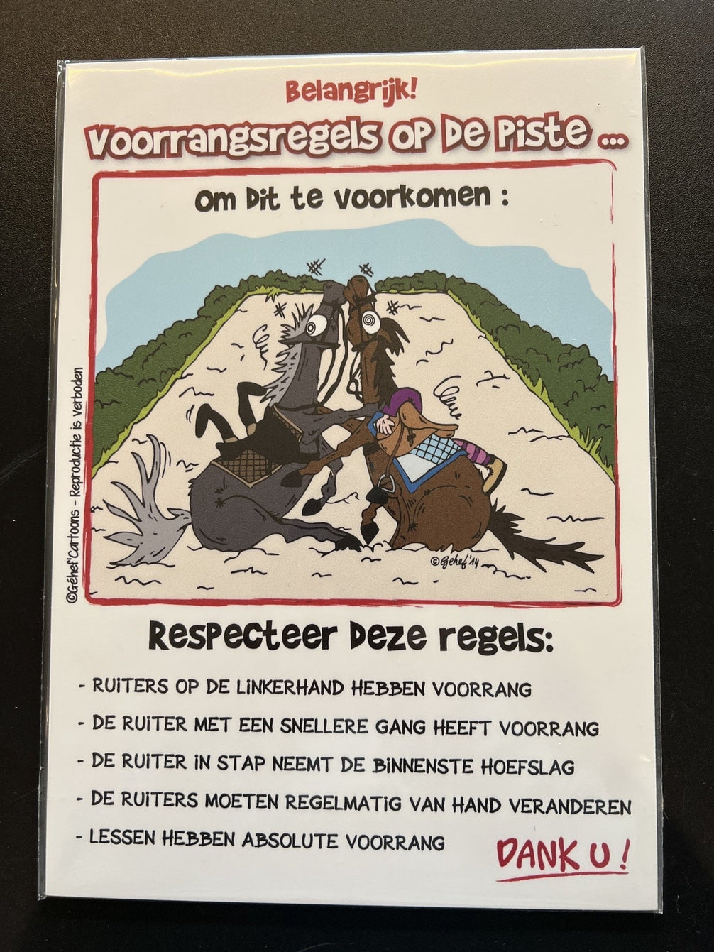 FR8MAN Humoristische Stalborden NL Stalbenodigdheden - Maddelin Equestrian FR8MAN