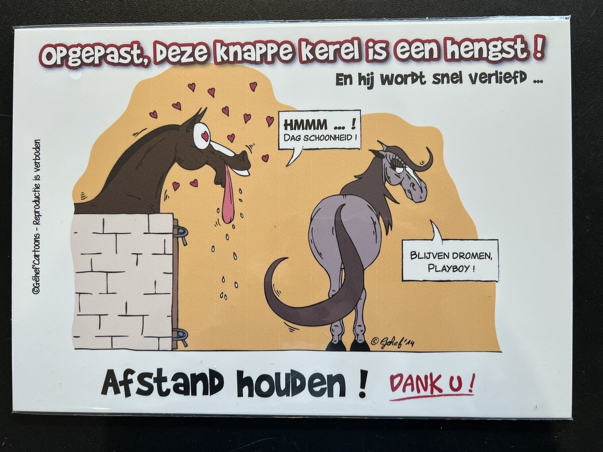 FR8MAN Humoristische Stalborden NL Stalbenodigdheden - Maddelin Equestrian FR8MAN