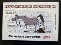 FR8MAN Humoristische Stalborden NL Stalbenodigdheden - Maddelin Equestrian FR8MAN