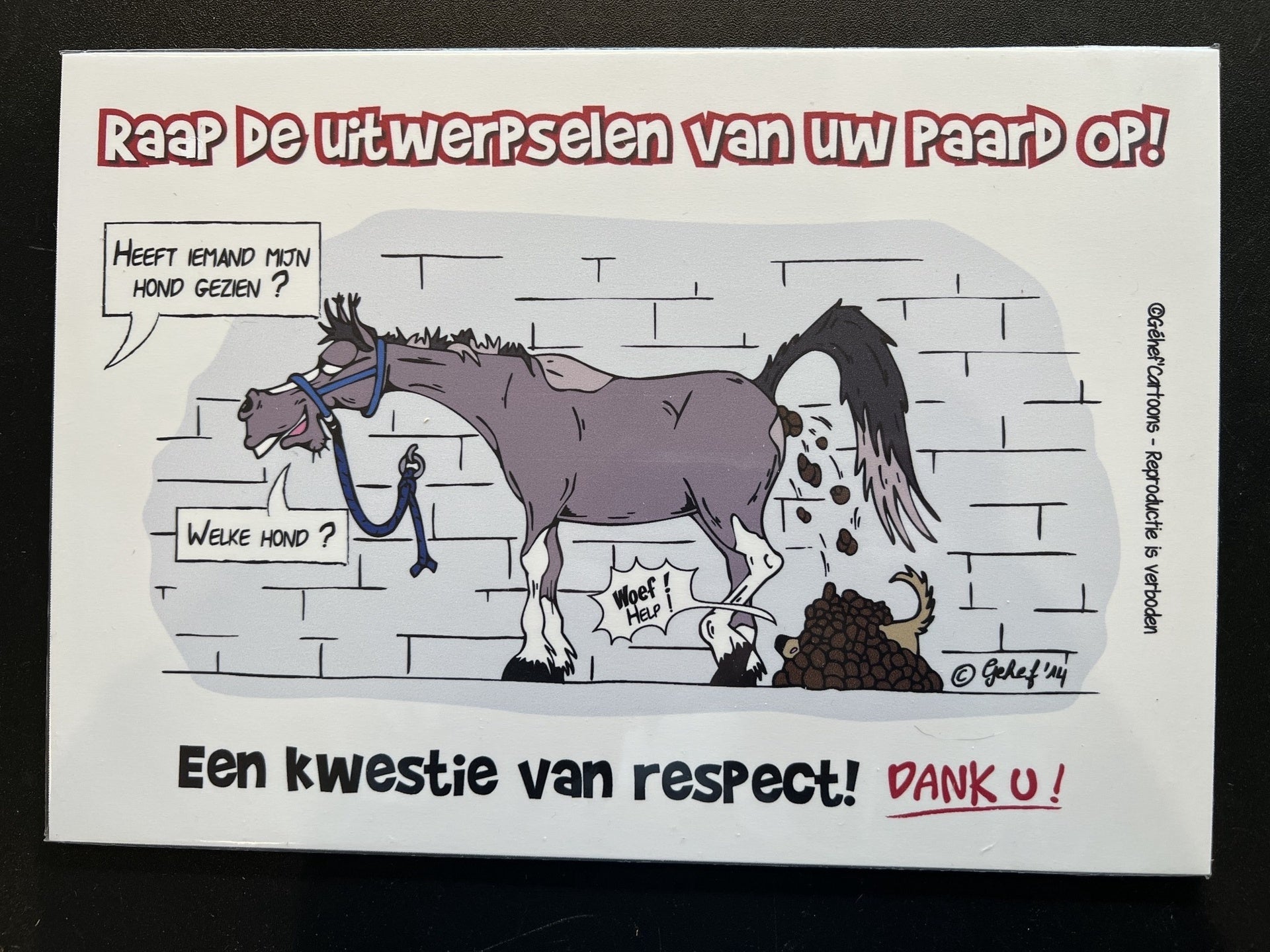 FR8MAN Humoristische Stalborden NL Stalbenodigdheden - Maddelin Equestrian FR8MAN