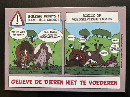 FR8MAN Humoristische Stalborden NL Stalbenodigdheden - Maddelin Equestrian FR8MAN