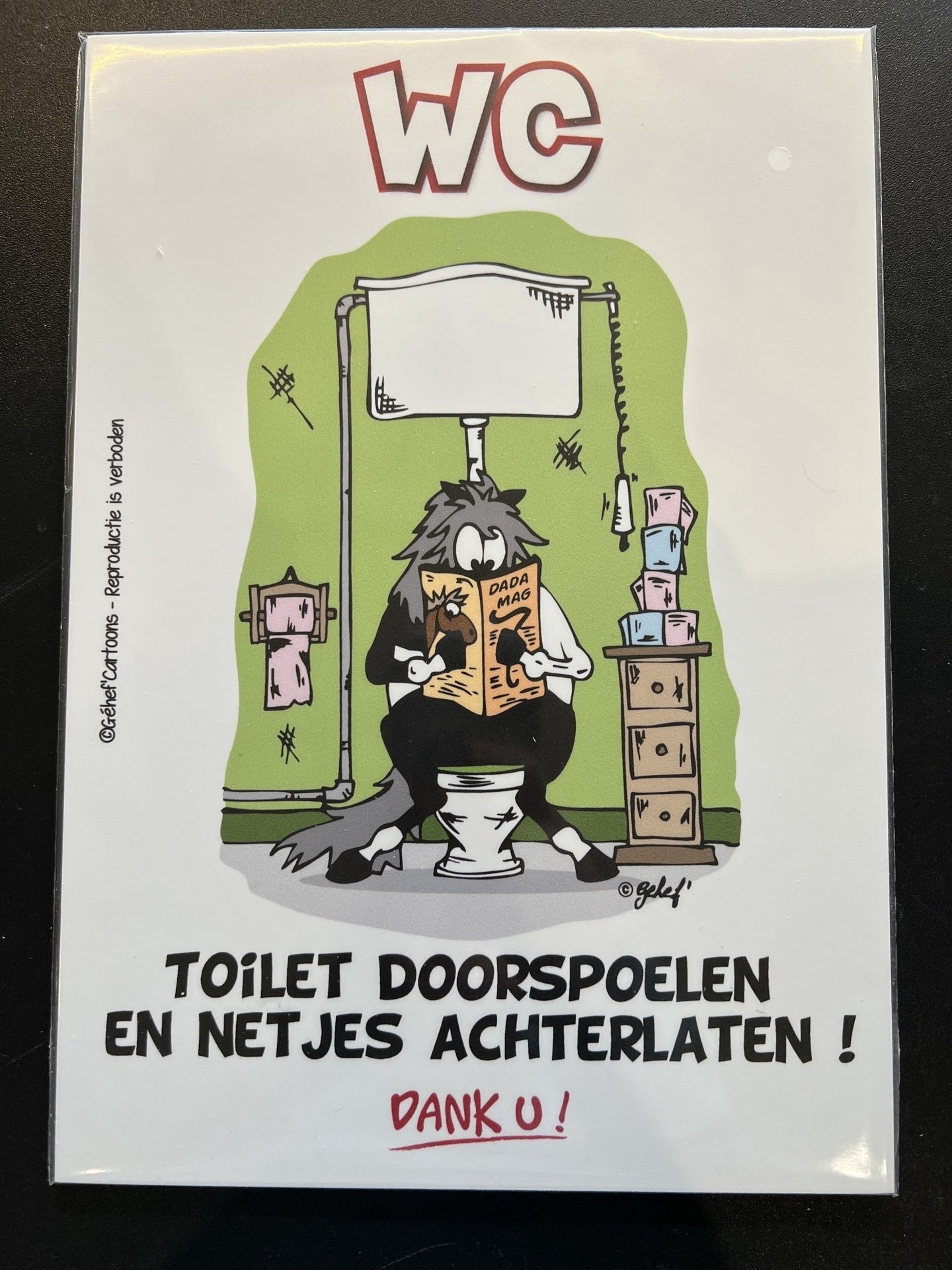 FR8MAN Humoristische Stalborden NL Stalbenodigdheden - Maddelin Equestrian FR8MAN