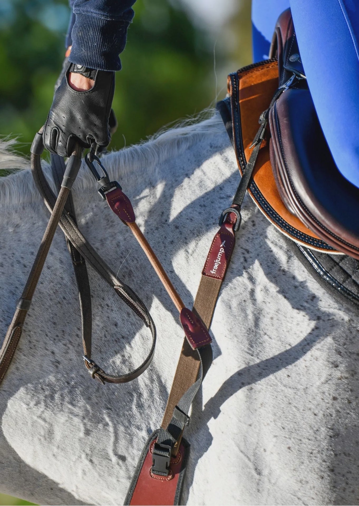 Freejump Collar Black Borstriemen en martingalen - Maddelin Equestrian Freejump