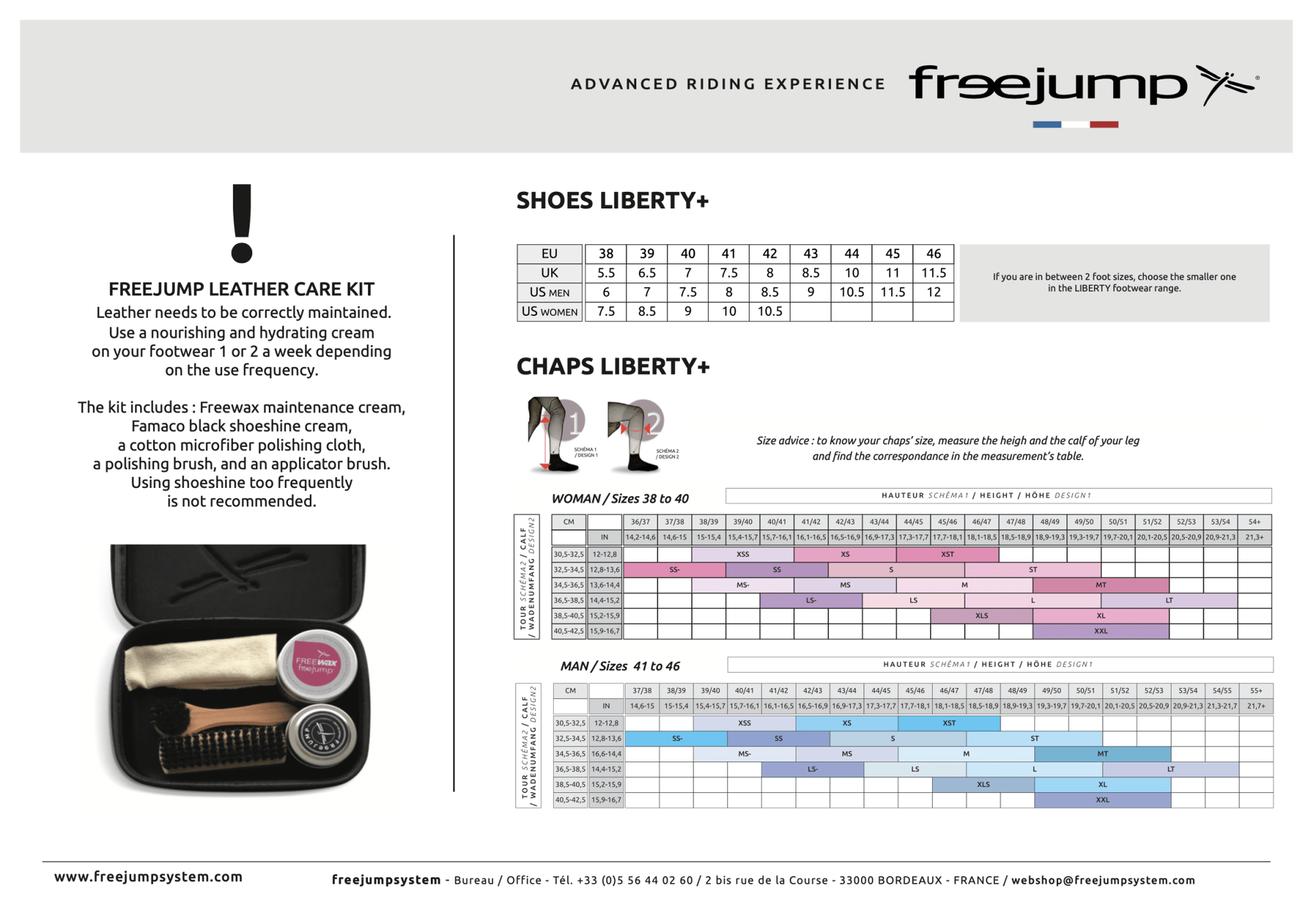 Freejump Liberty + Chaps Chaps - Maddelin Equestrian Freejump