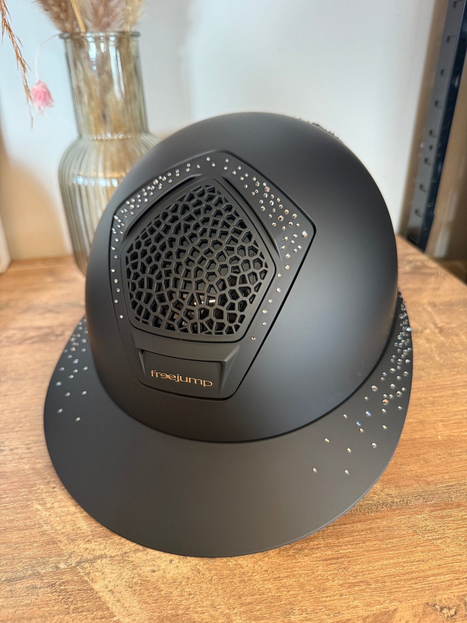 Freejump Voronoi Black Matt Crystals by preciosa Diverse - Maddelin Equestrian Freejump