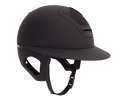 Freejump Voronoi Black Matt Met Temple Protection Diverse - Maddelin Equestrian Freejump