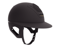 Freejump Voronoi Black Matt Met Temple Protection Diverse - Maddelin Equestrian Freejump