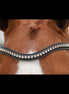 Dy'on Swarovski V-Vormige Frontriem - New English