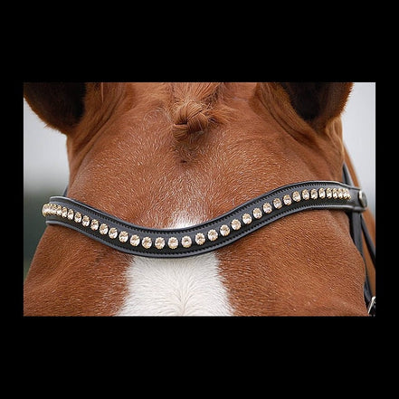 Dy'on Swarovski V-Vormige Frontriem - New English