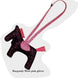 Glitter Sleutelhanger & Tas accessoire met Paard Geschenken - Maddelin Equestrian