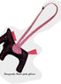 Glitter Sleutelhanger & Tas accessoire met Paard Geschenken - Maddelin Equestrian