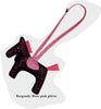 Glitter Sleutelhanger & Tas accessoire met Paard Geschenken - Maddelin Equestrian