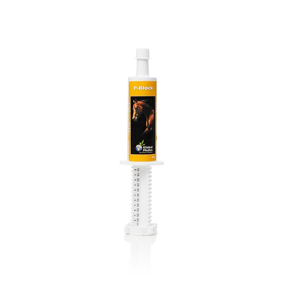Global Medics P - Block – 60g Spuit Voedingssupplementen - Maddelin Equestrian Global Medics