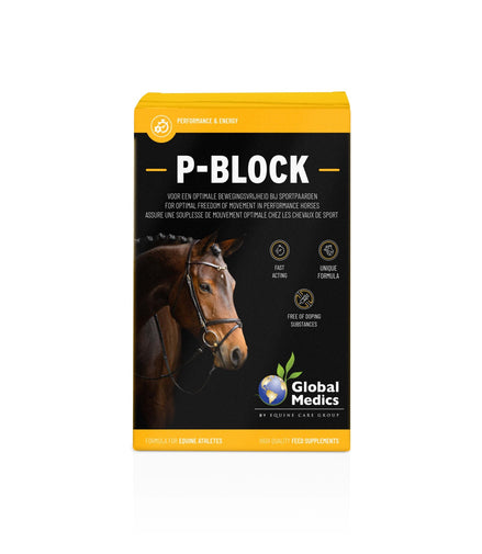 Global Medics P - Block "Prestatieverbeterend Supplement" 10x30gr Voedingssupplementen - Maddelin Equestrian Global Medics