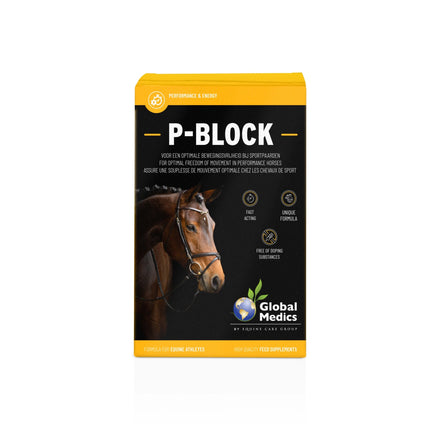 Global Medics P - Block "Prestatieverbeterend Supplement" 10x30gr Voedingssupplementen - Maddelin Equestrian Global Medics