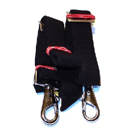 HB Elastische Bilkoorden Black Full Toebehoren - Maddelin Equestrian HB