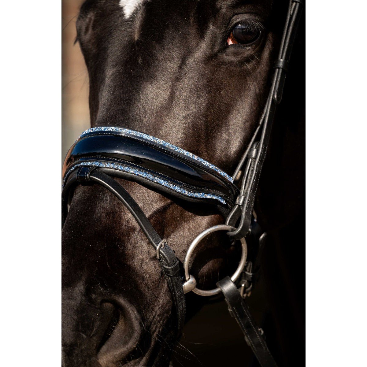 HB Showtime Blue Ocean Trenshoofdstel Trenshoofdstellen - Maddelin Equestrian HB